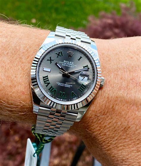 rolex wimbledon 2020 jubilee|Rolex datejust 41 white jubilee.